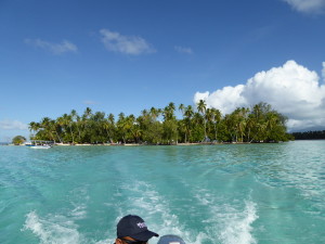 View of Motu (Island) Mahaea