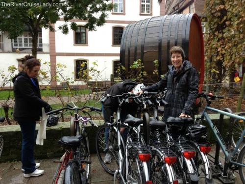 Ama Waterways Bike excursion through Strasbourg